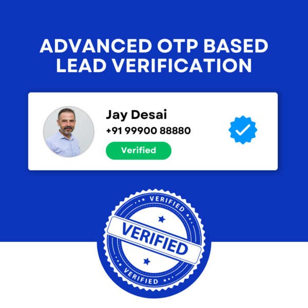 Advanced OTP Based Lead Verification